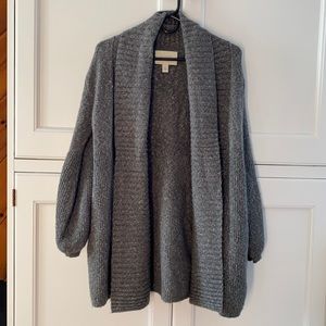 Nordstrom Hinge open front balloon sleeve cardigan
